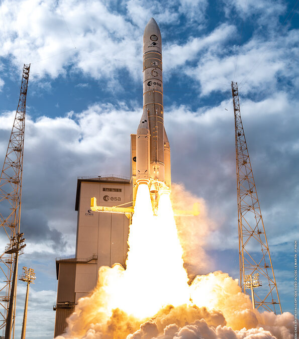 Lancement réussi pour Ariane 6! Bravo aux équipes de Ariane Group!
