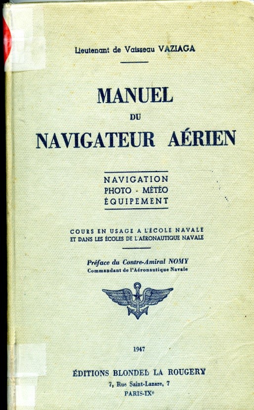 MANUEL DU NAVIGATEUR AERIEN par Lt Vaziaga