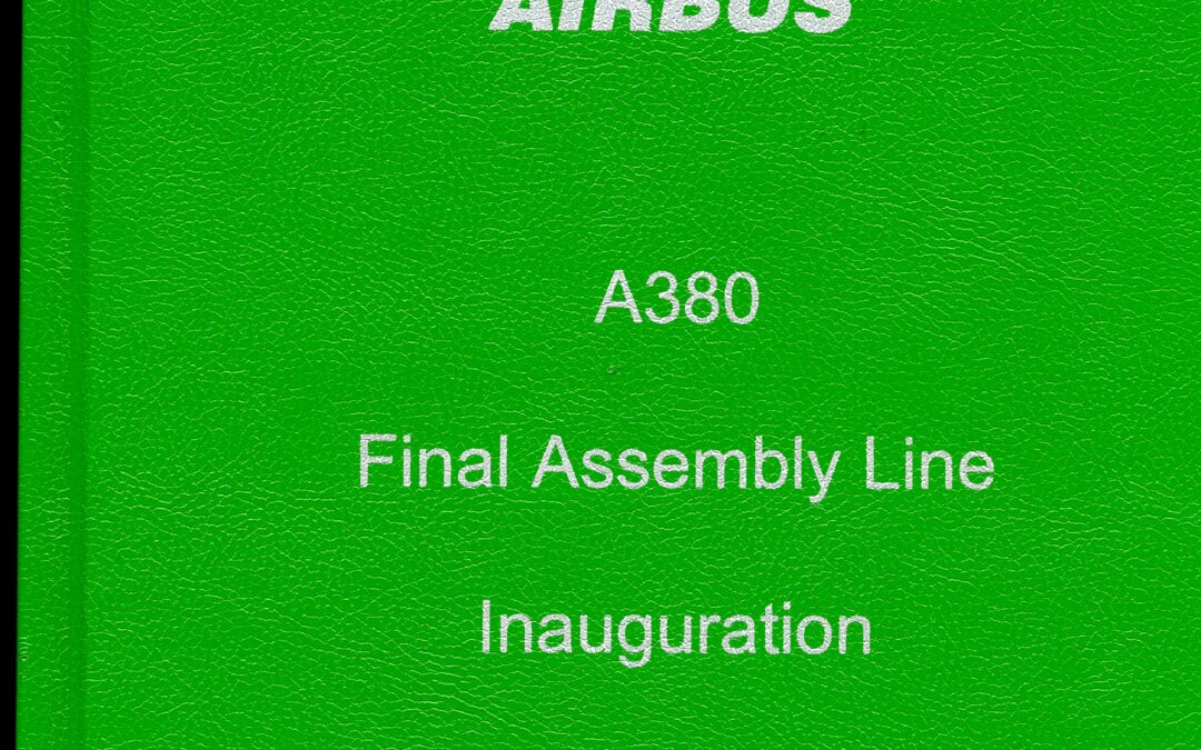 AIRBUS A380  Final Assembly Line Inauguration  Jean-Luc Lagardère site 07 Mai 2004 par Fréderic Pochet