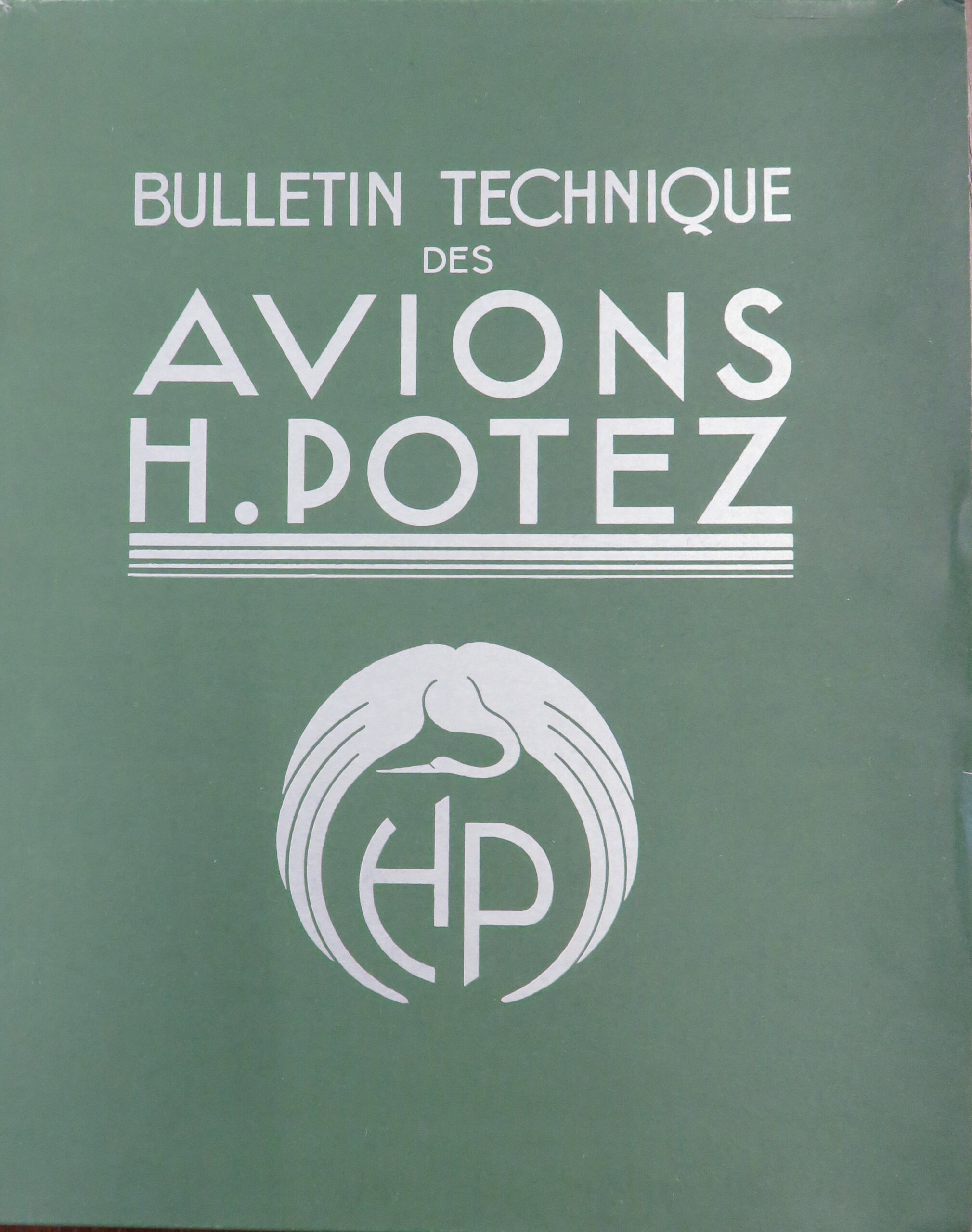 Bulletin Technique Des AVIONS H. POTEZ N° 17 à 24  de 1933 à 1934